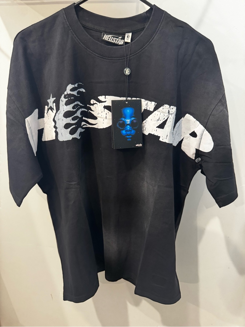 HellStar Black Graphic Logo Tee